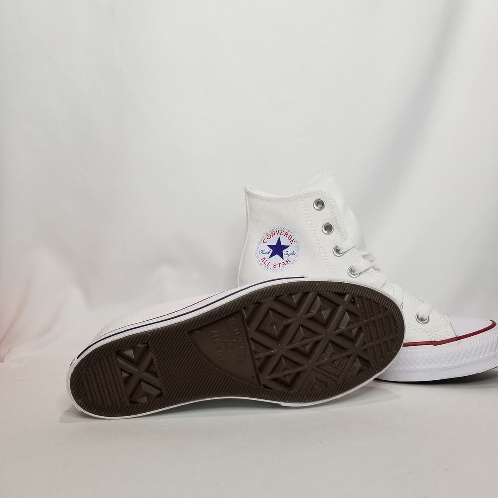 Converse Women's Wedge Hi Tops Size 7 White A11908C NWT - Picture 7 of 8